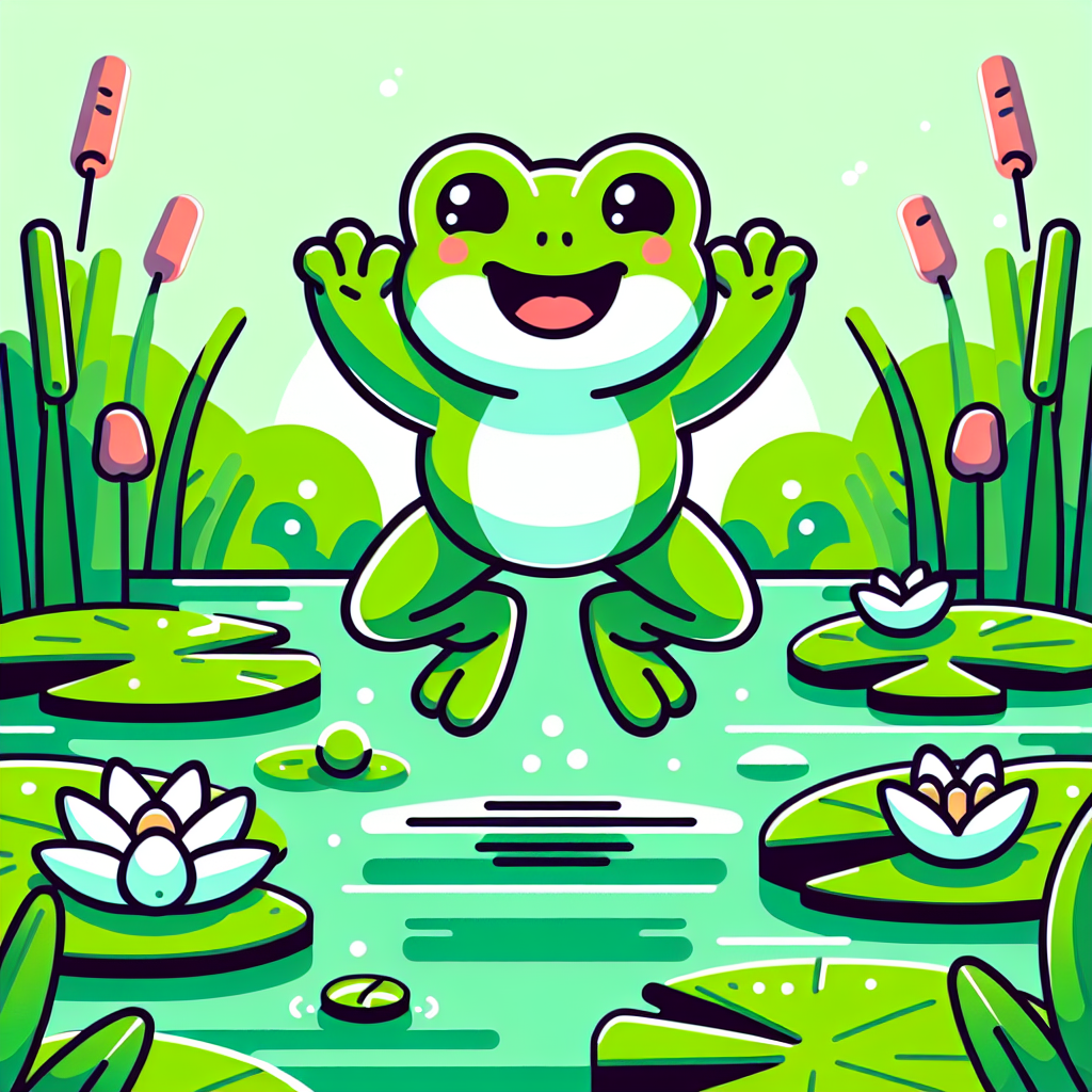 Giddy Frog Paint By Diamond