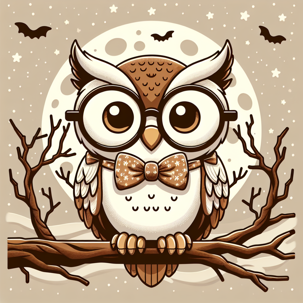 Dapper Owl Painting Diamond Kit