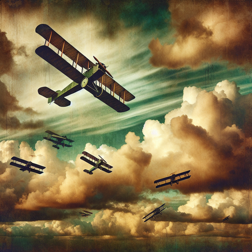 Vintage Aviation Adventure Paint By Diamonds Kits