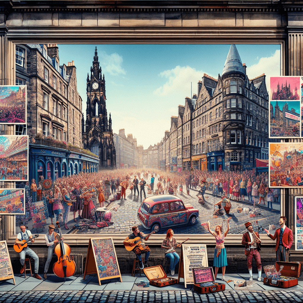 Fringe Festival - Scotland Paint By Diamonds Art