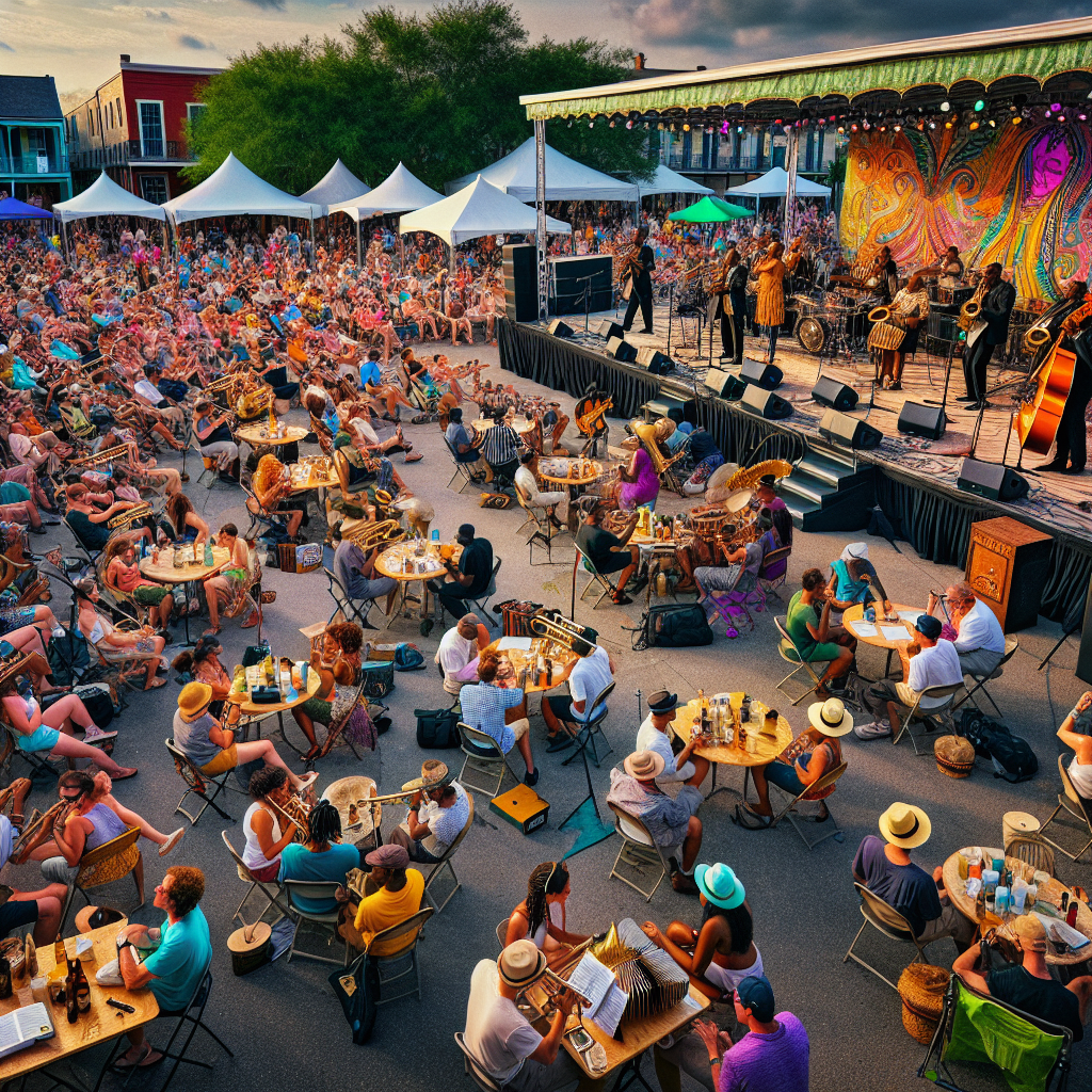 New Orleans Jazz & Heritage Festival - New Orleans, USA Paint By Diamond