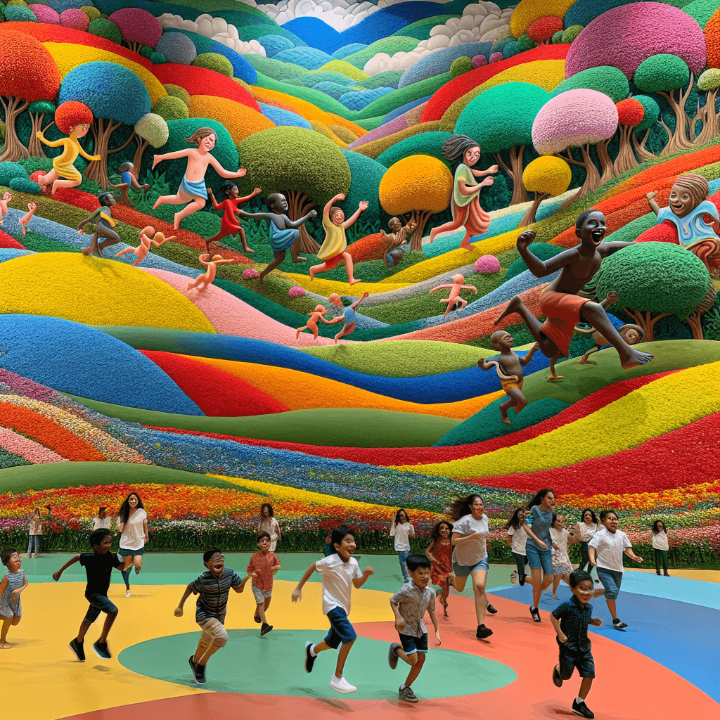 Colorful Adventure Painting Diamond Kit
