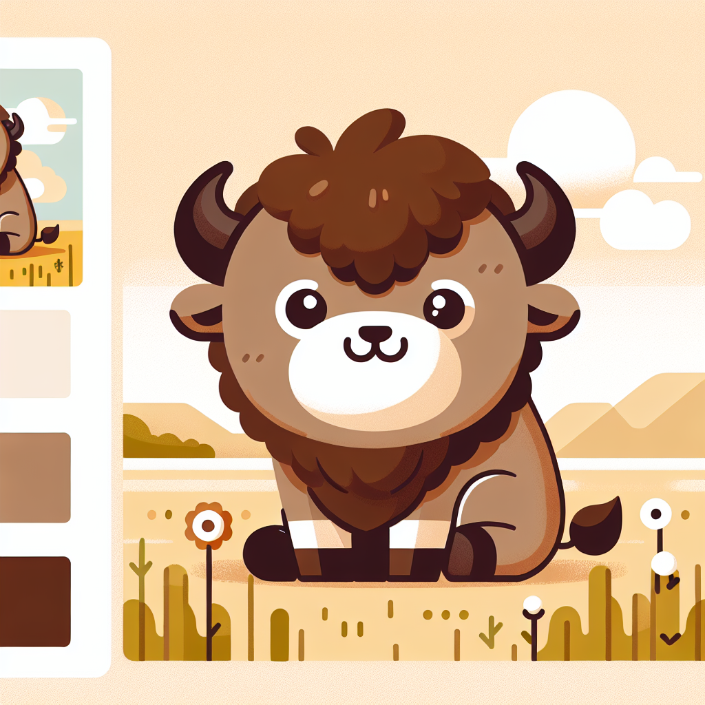 Gentle Bison Diamonded Painting Kits