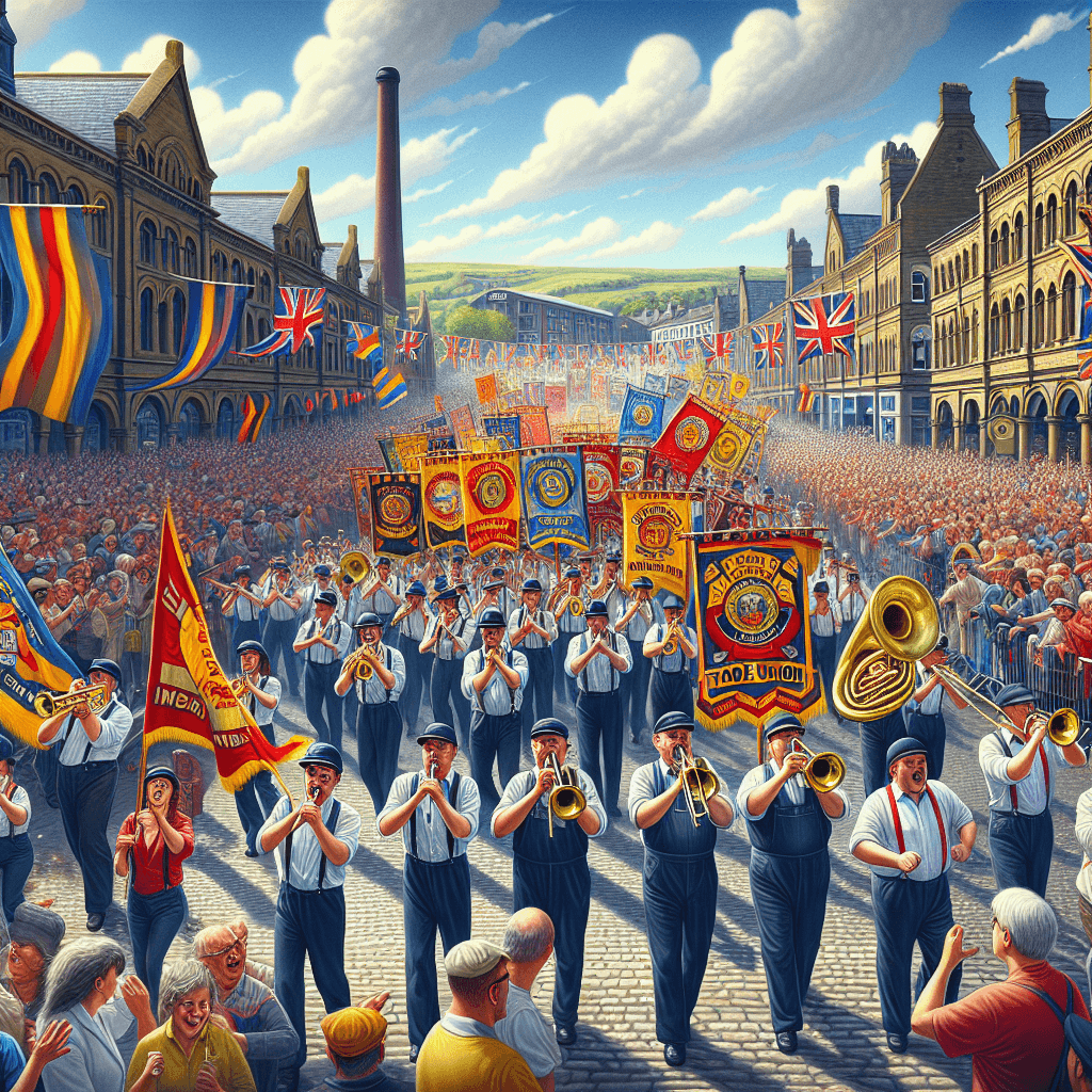 Durham Miners' Gala - Durham Paint By Diamonds