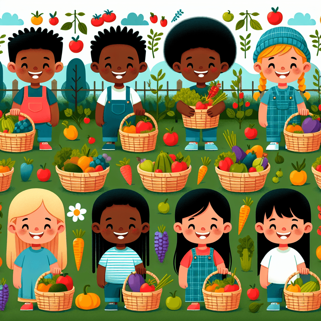 Garden Harvest Time Diamonded Painting Kits