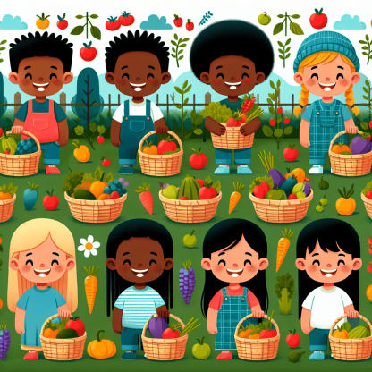 Garden Harvest Time Diamonded Painting Kits