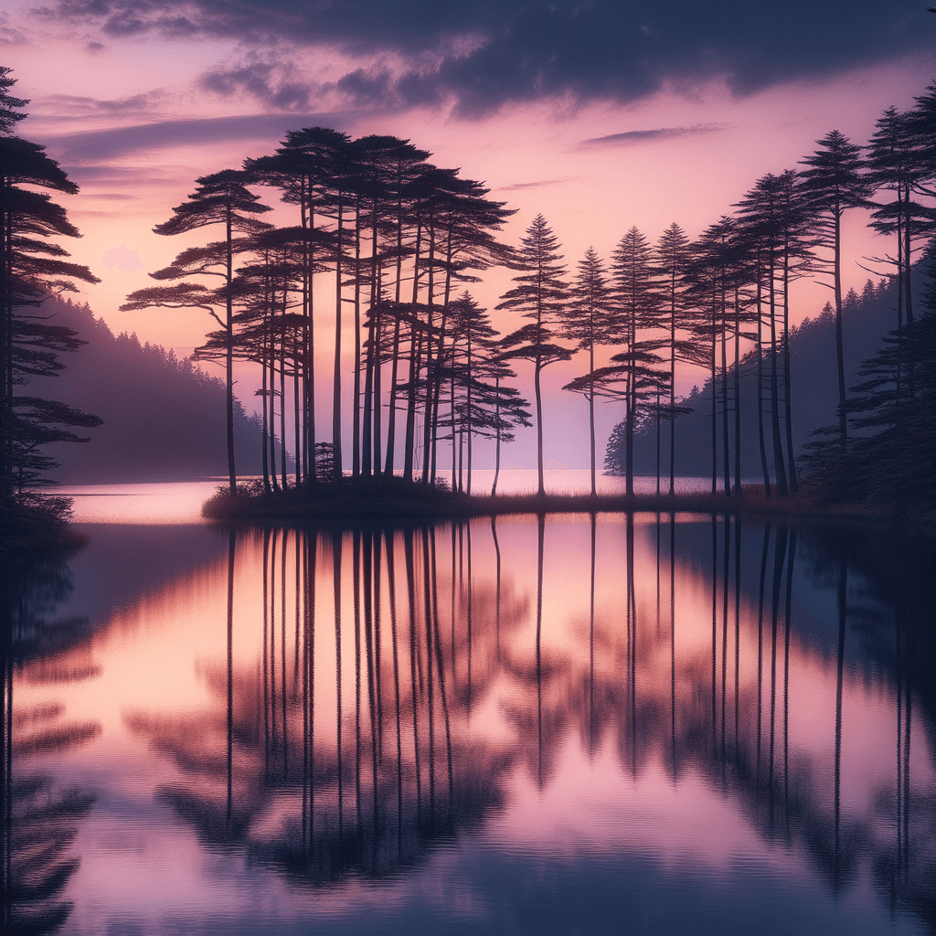 Lakeside Twilight Paint By Diamonds Kits