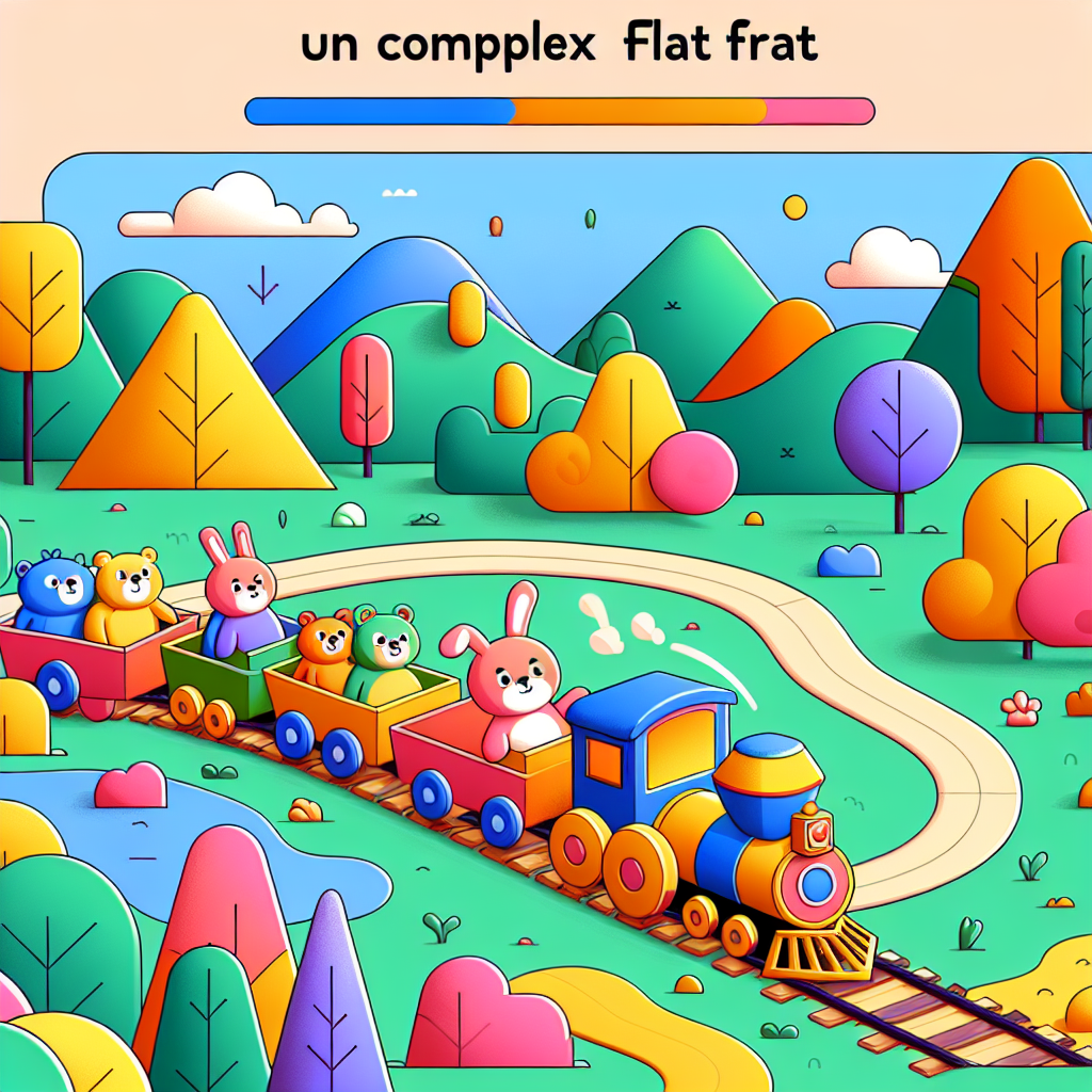 Adventurous Train Ride Paint By Color