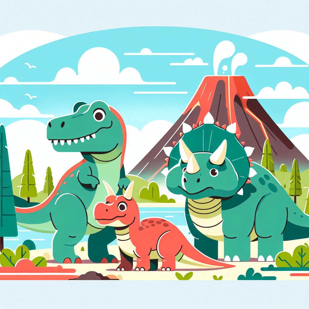 Dino Playground Diamond Painting