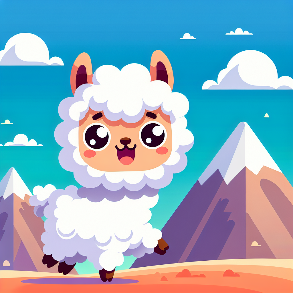 Adventurous Alpaca Journey Paint By Diamond