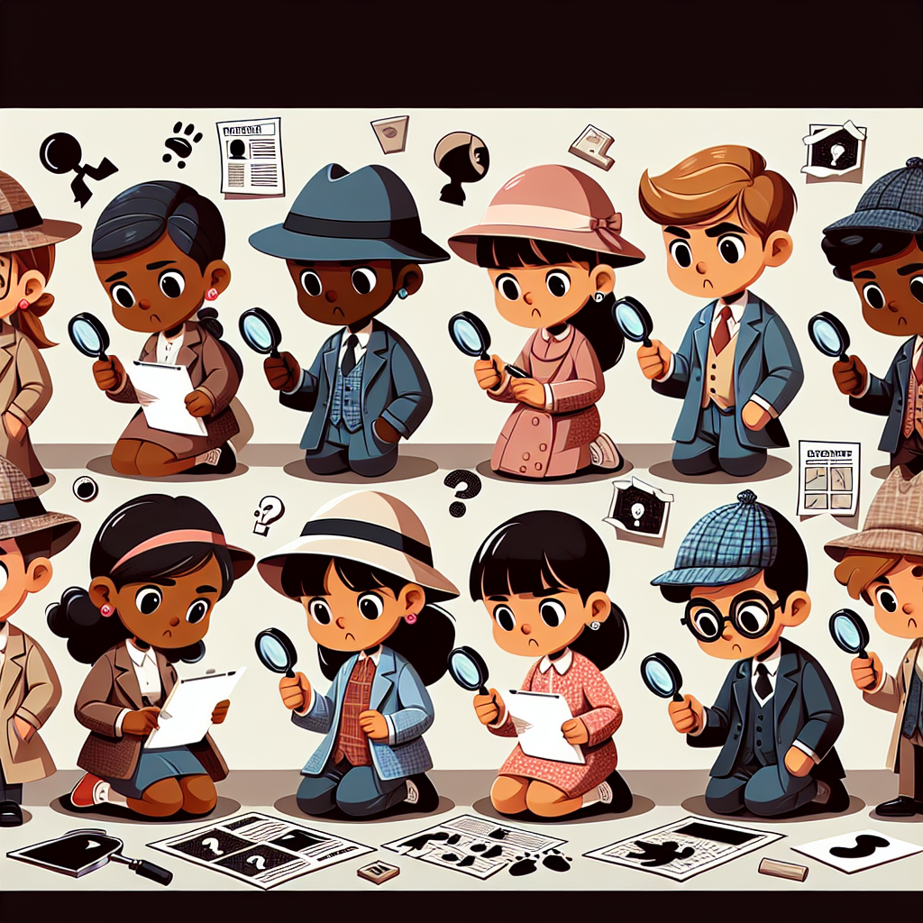 Mystery Detective Club Painting Diamond Kit