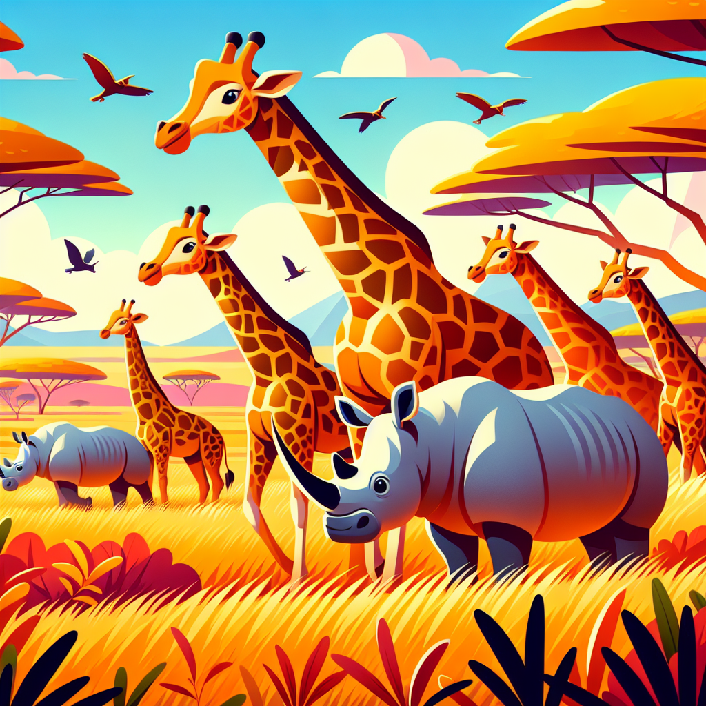 Safari Wildlife Wonders Painting By Diamonds Kit
