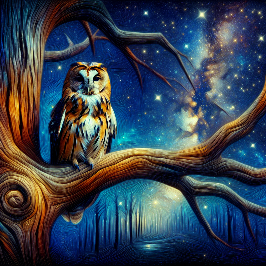 Celestial Owl Watcher DIY Paint By Diamonds