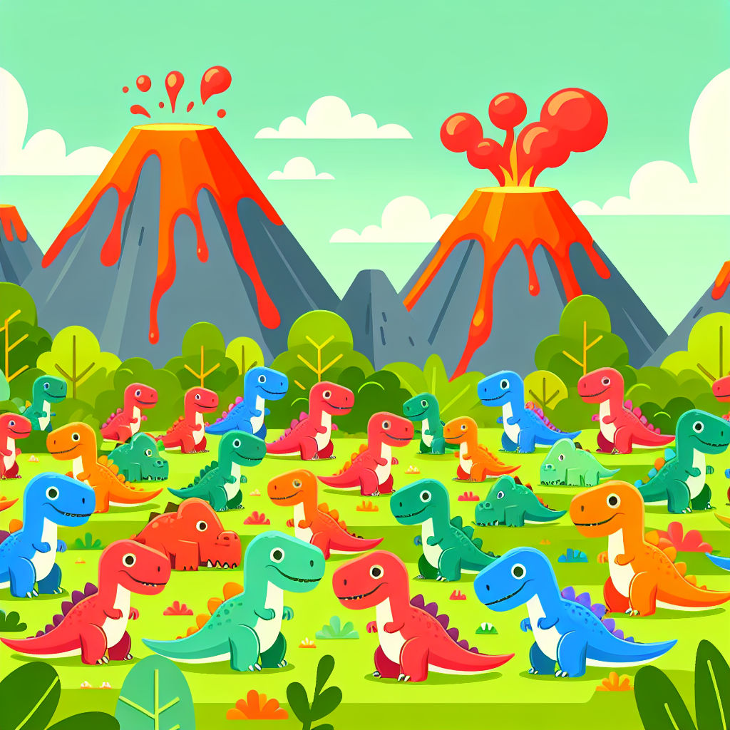Bubbling Volcano Adventure Paint By Diamond