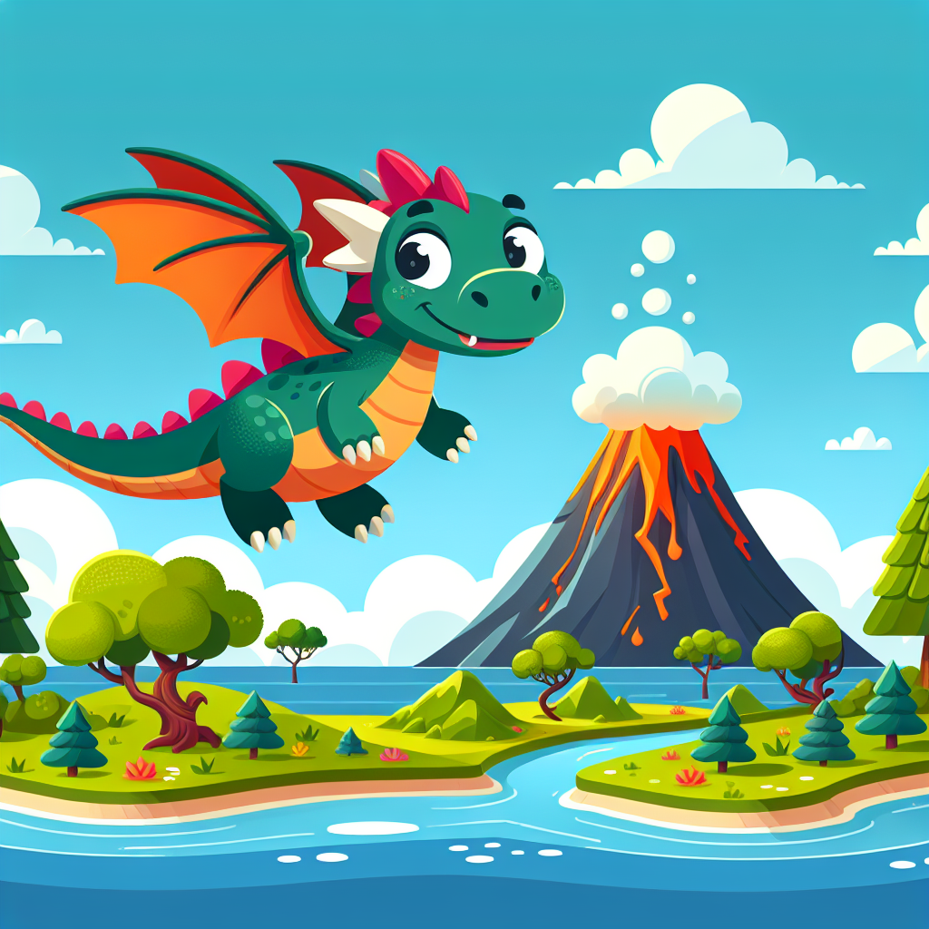 Dragon's Island Escape Painting Diamond Kit