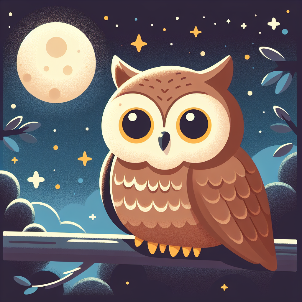 Starlight Owl's Night Diamonded Painting Kits