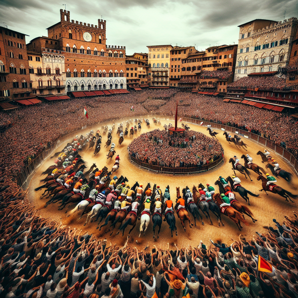 Il Palio - Siena Diamond Painting