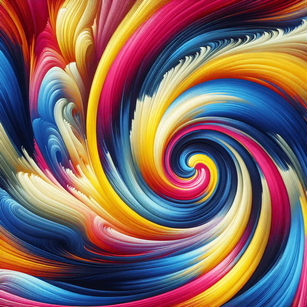 Vibrant Vortex Paint By Diamond
