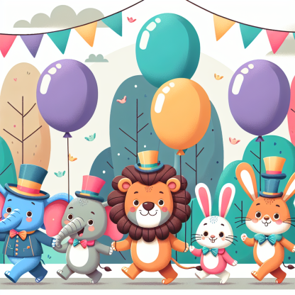 Colorful Critters On Parade Diamond Painting