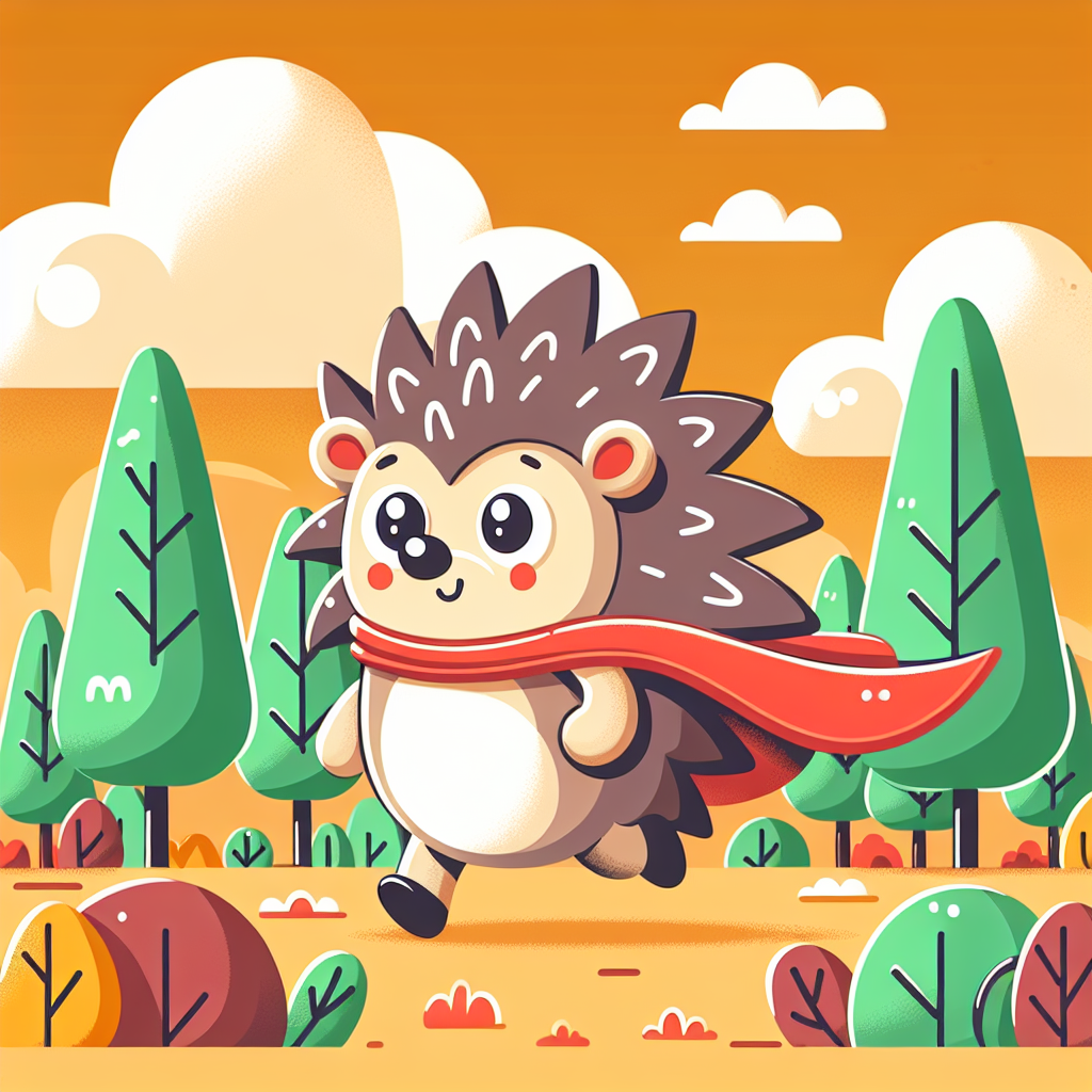 Heroic Hedgehog's Woodland Quest DIY Paint By Diamonds