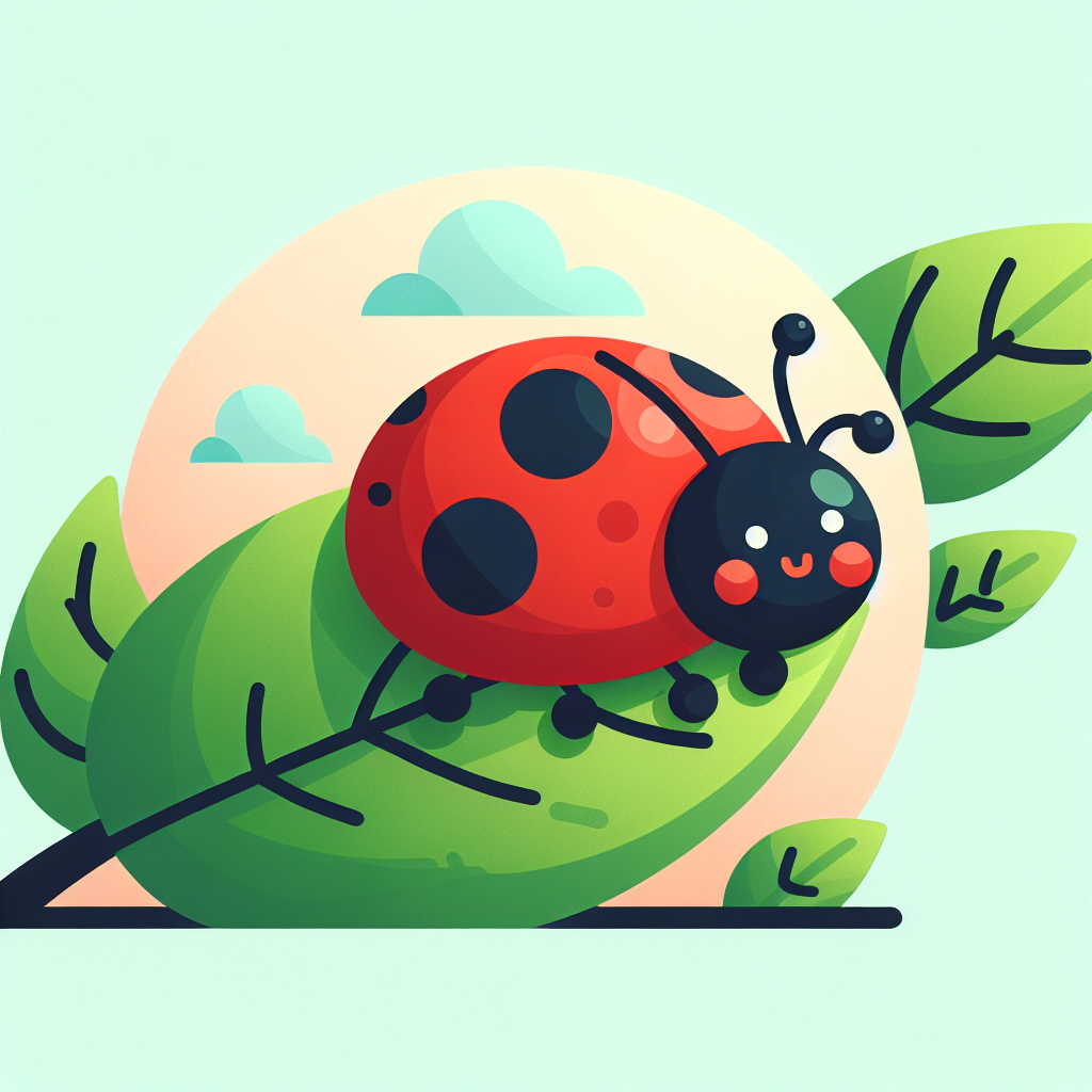 Sweet Ladybug Adventure Paint By Diamonds Art