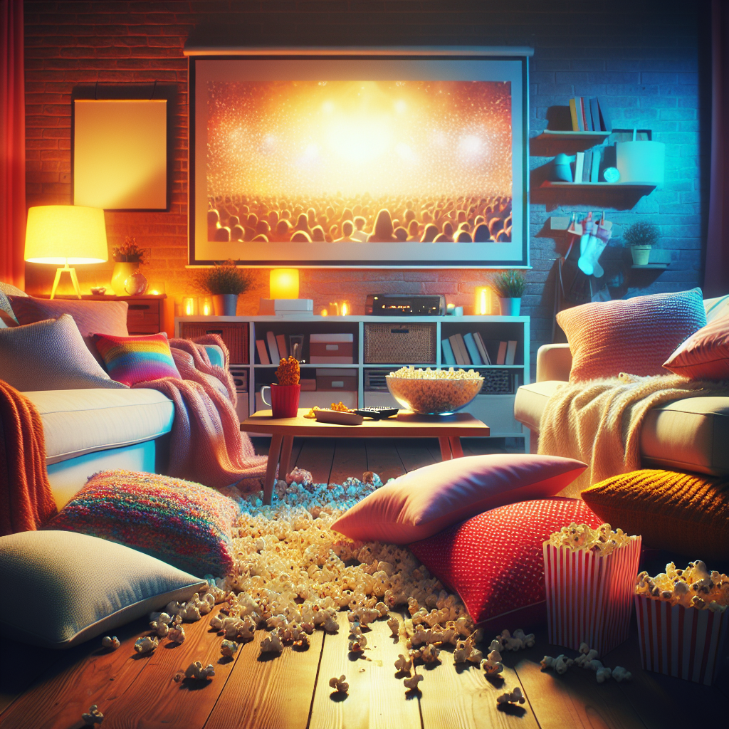 Cinematic Movie Night Diamonded Painting Kits