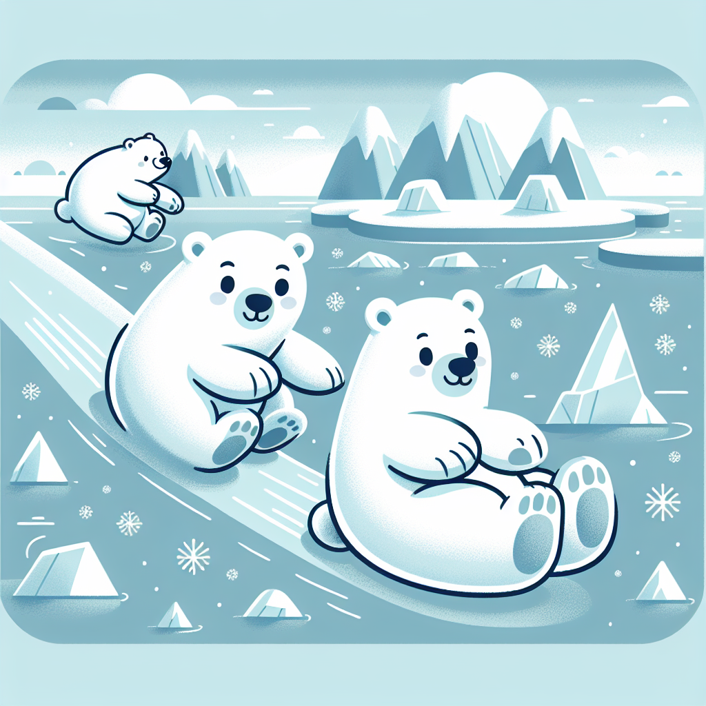Polar Bear Playmates Paint By Diamonds