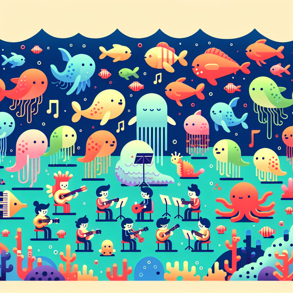 Magical Underwater Concert Paint By Diamonds Kits