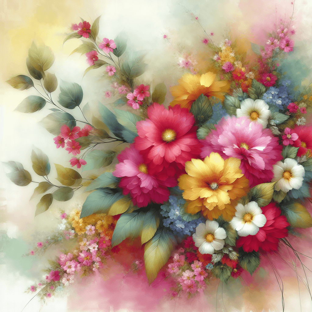 Botanical Harmony Paint By Diamond