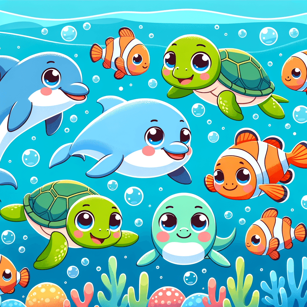 Ocean Friends Discovery Diamond Painting