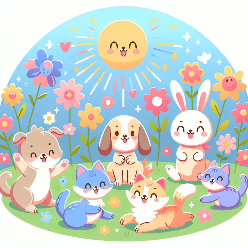 Cuddle Up With Animal Friends Painting Diamond Kit