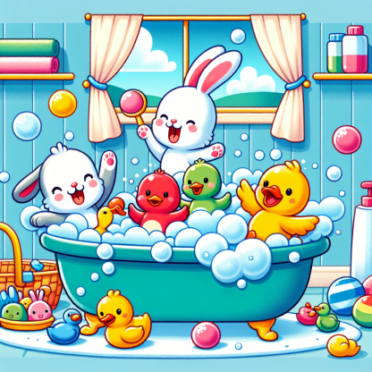 Bubble Bath Bonanza Diamond Painting