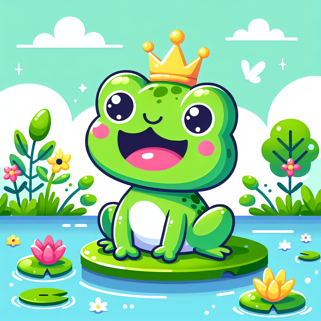 Joyful Frog Prince Painting Diamond Kit
