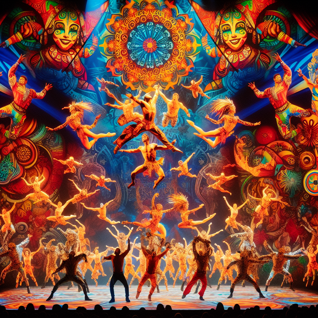 Luzia By Cirque Du Soleil Painting By Diamonds Kit