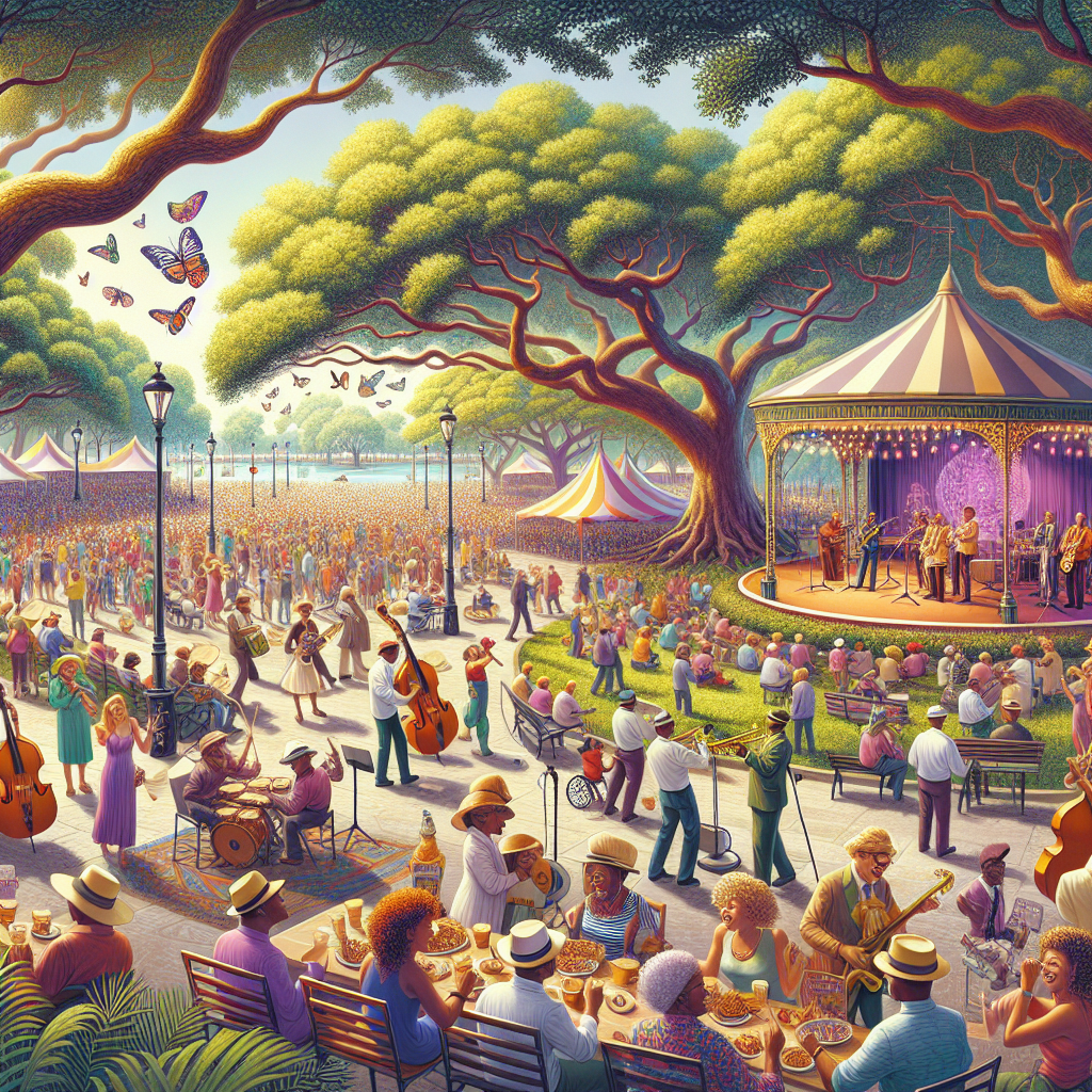 Jazz In The Park - New Orleans Painting By Diamonds Kit