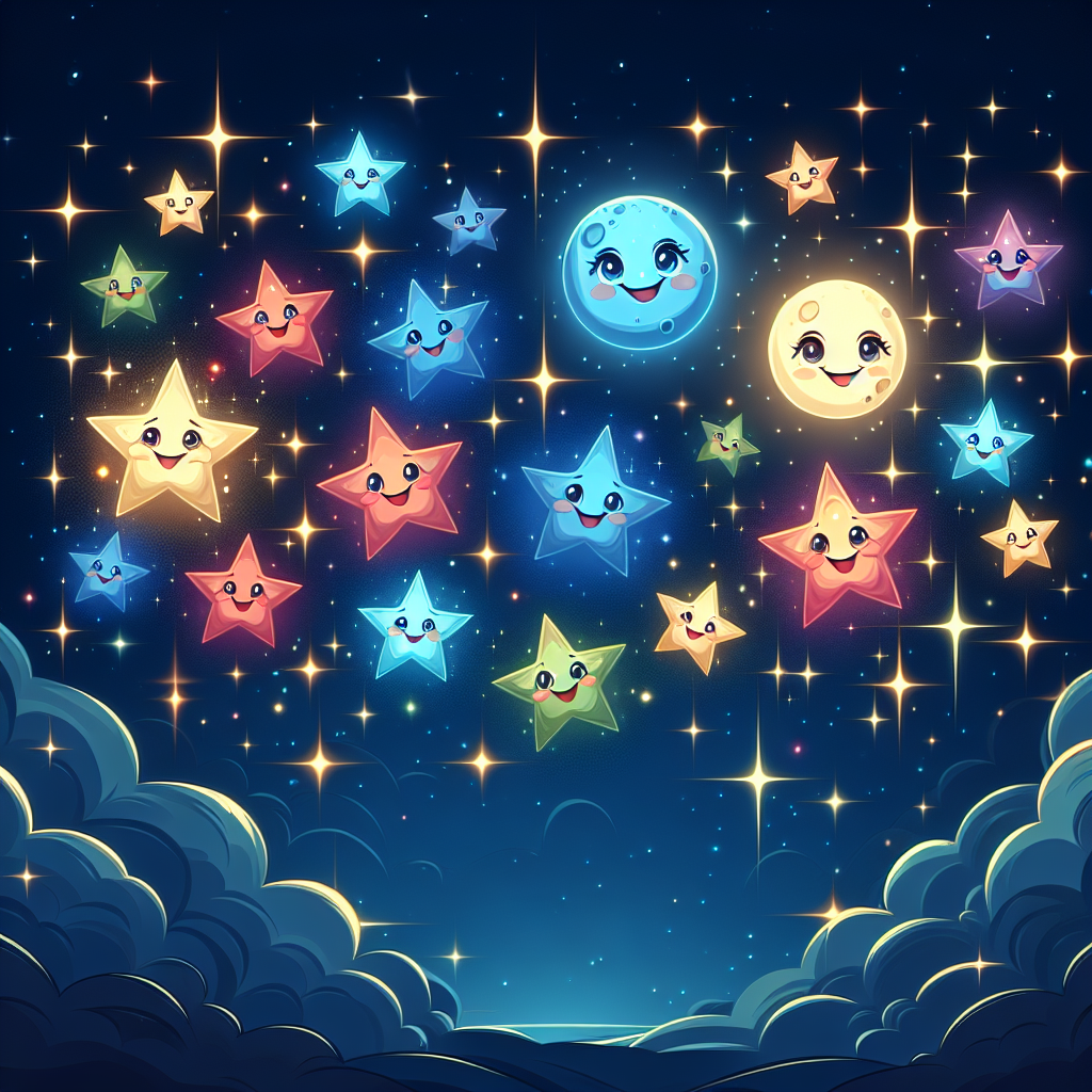 Joyful Starry Night Paint By Diamonds Kits