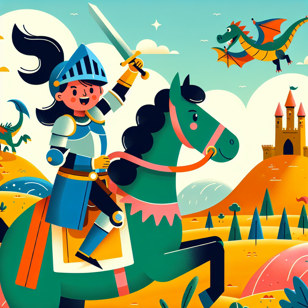 Brave Knight's Quest Paint By Diamonds Art