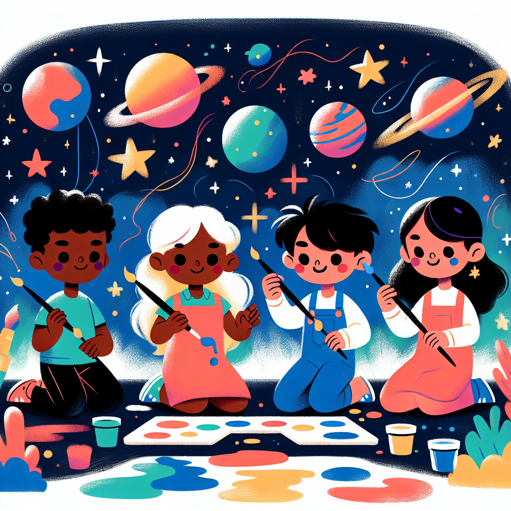 Cosmic Color Quest Paint By Diamond