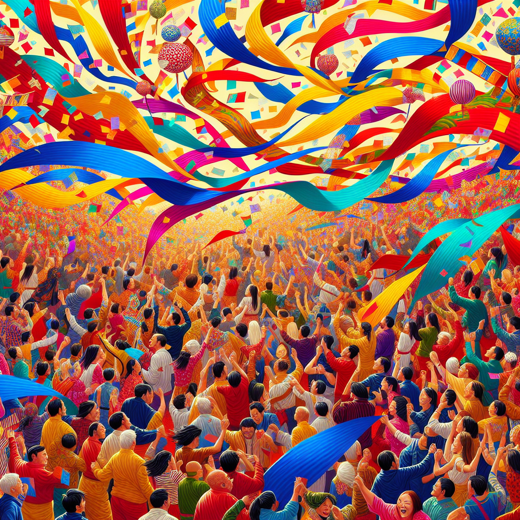 Colorful Festival Harmony Diamonded Painting Kits