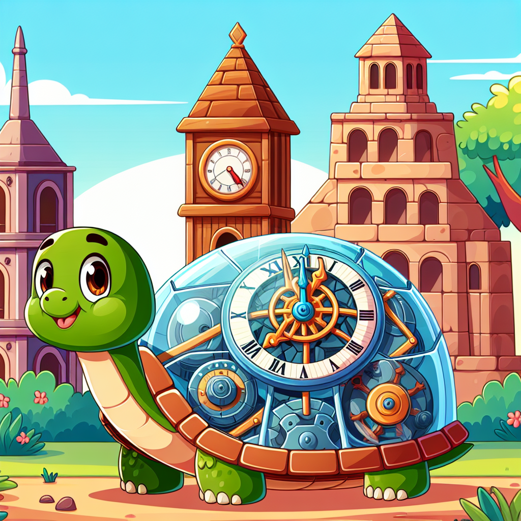 Time-Traveling Tortoise Painting Diamond Kit