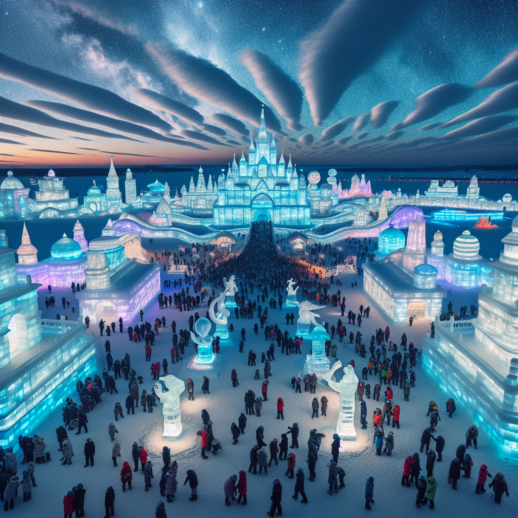 Harbin Ice And Snow Sculpture Festival - Harbin Diamonded Painting Kits