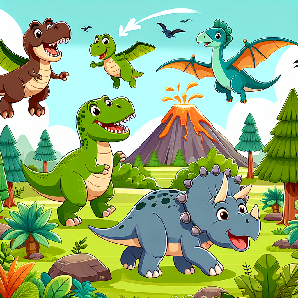 Dino Adventure Expedition DIY Paint By Diamonds