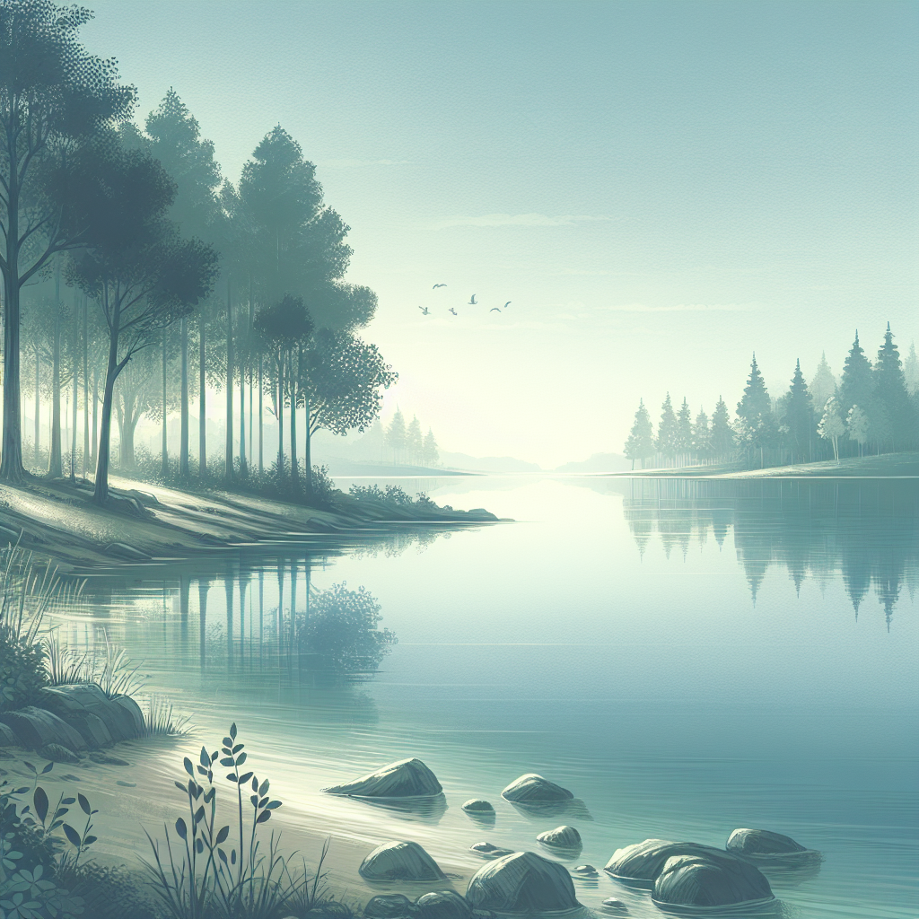 Lakeside Reflection Paint By Diamond