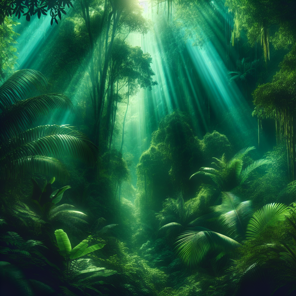 Emerald Jungle Mystique DIY Paint By Diamonds