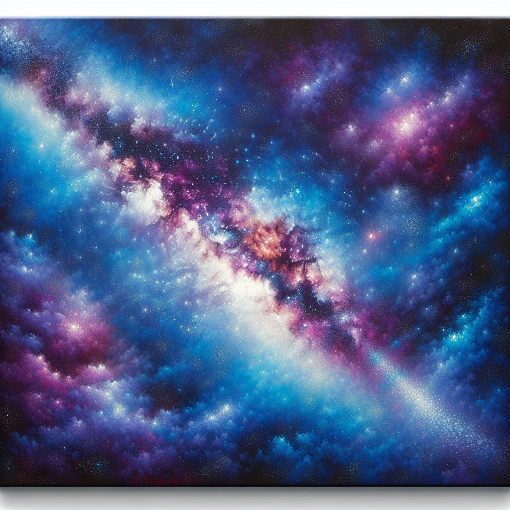 Breathtaking Stargazing Night DIY Paint By Diamonds