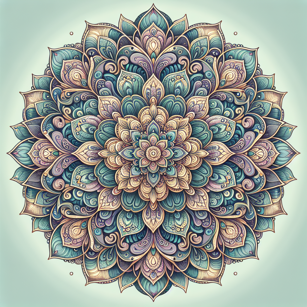Meditative Mandala Painting By Diamonds Kit