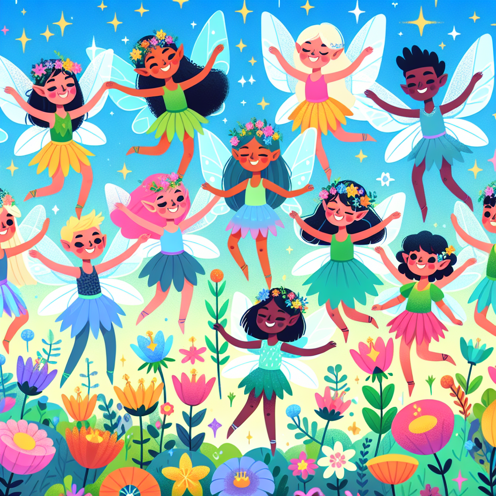 Fairy Garden Celebration Painting By Diamonds Kit