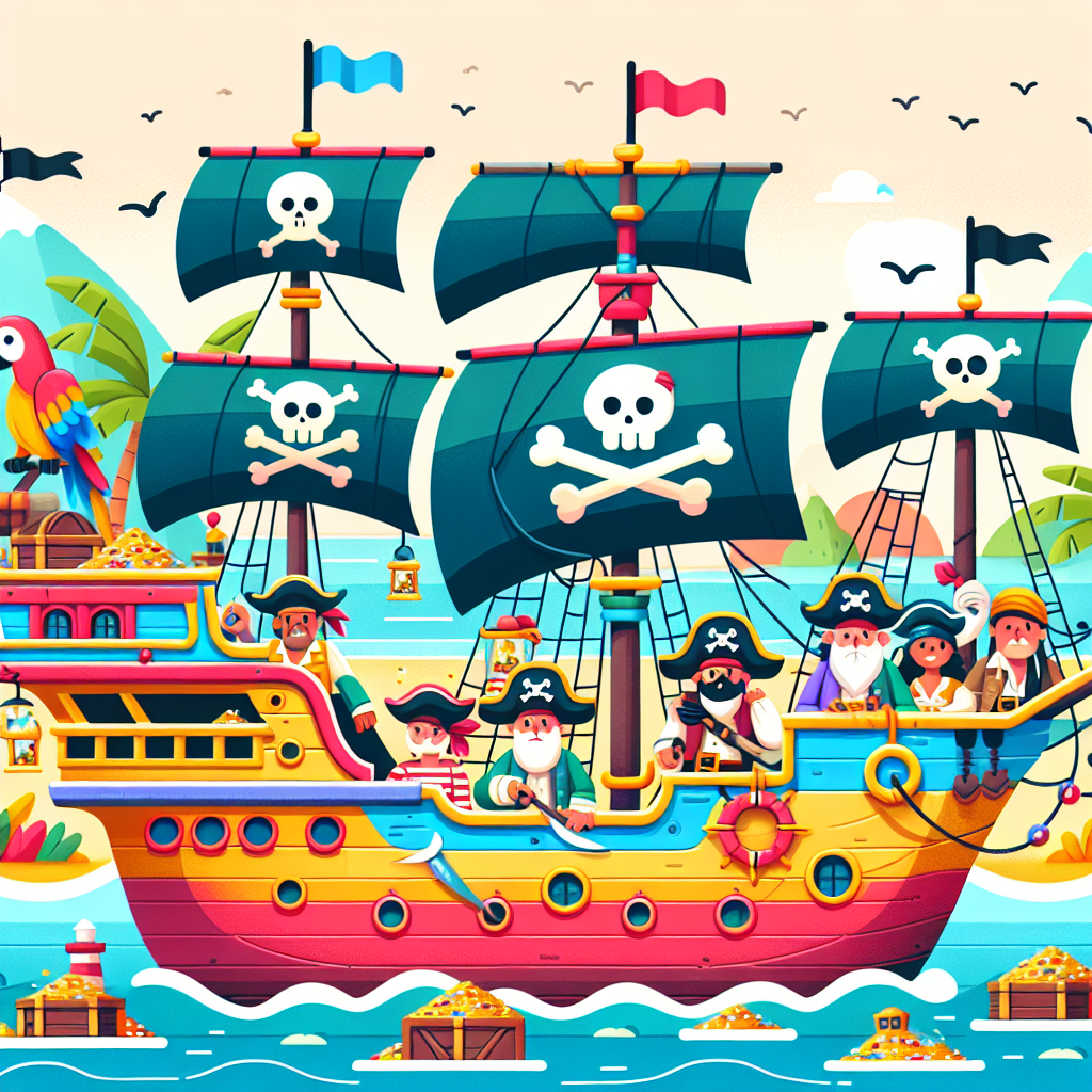 Pirate Ship Playground Paint By Diamonds