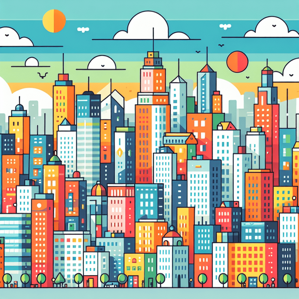 City Skylines Diamond Painting