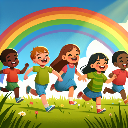 Rainbow Chasers Paint By Color